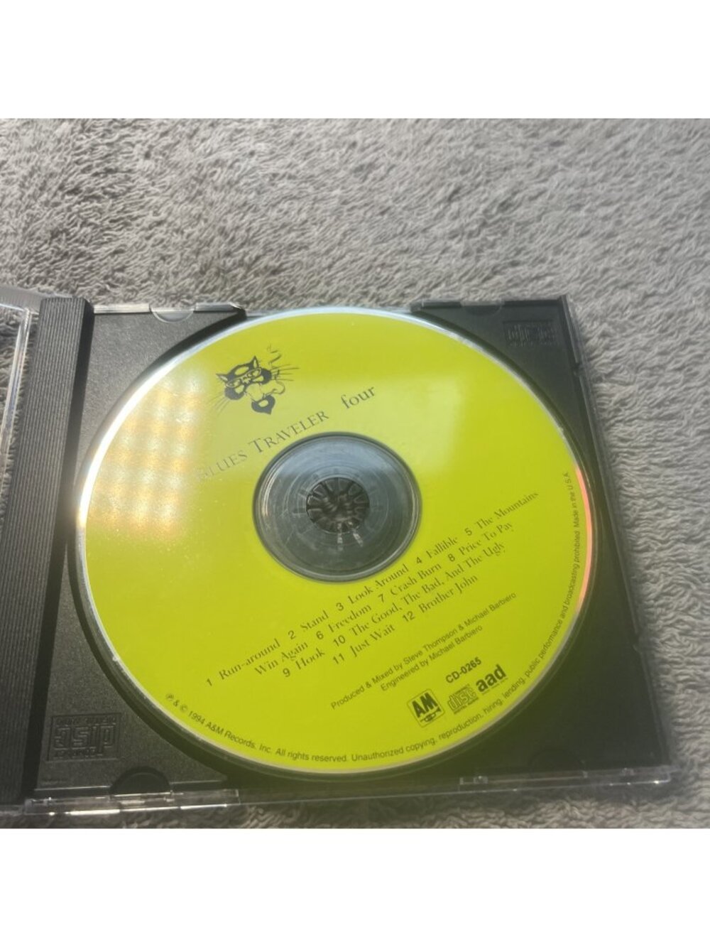 Four by Blues Traveler (CD, 1994)-NO CASE